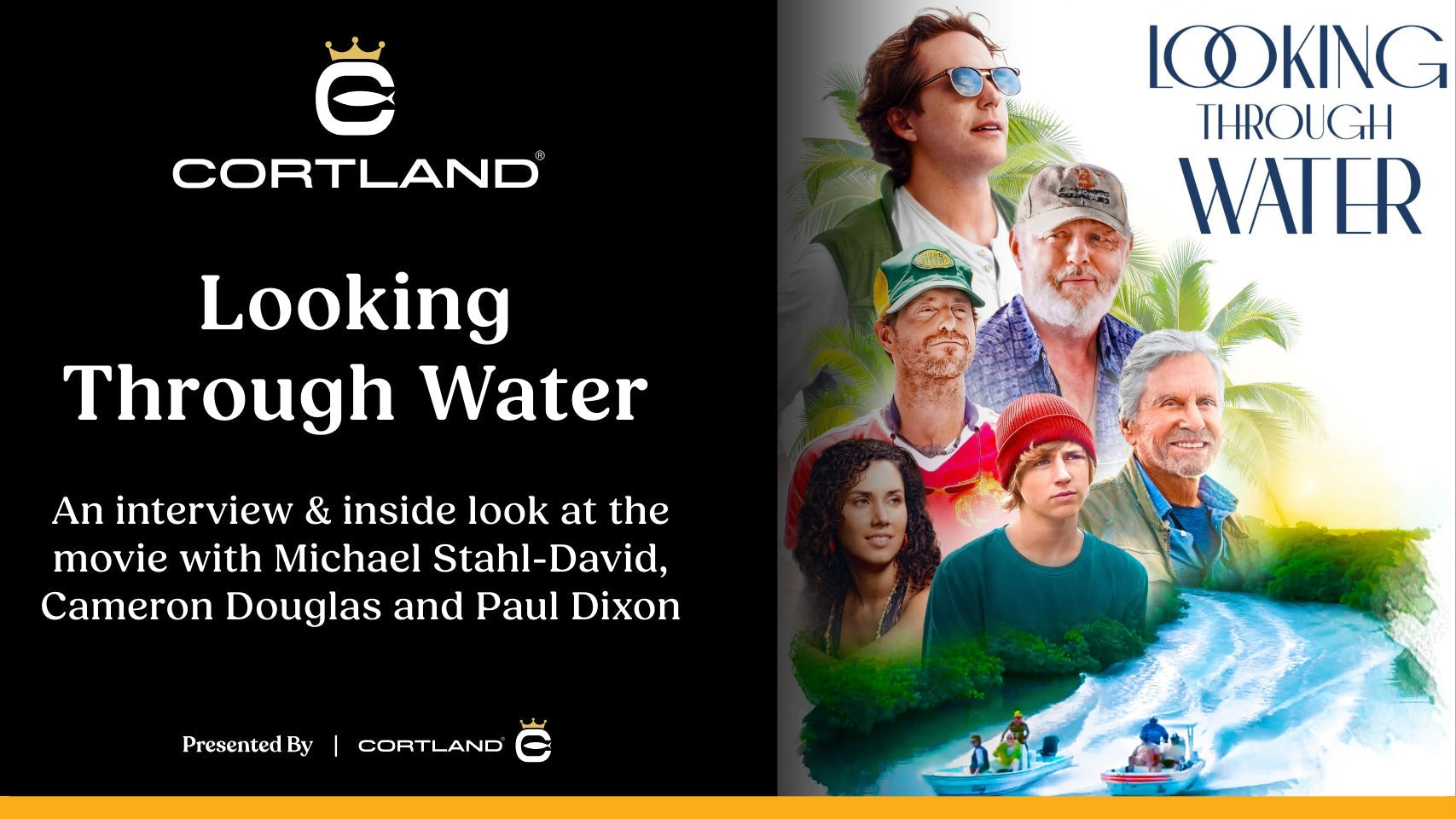 Looking Through Water - An Interview with Michael Stahl-David, Cameron Douglas & Paul Dixon